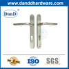 Tay nắm cửa bằng thép không gỉ khung hẹp kiểu Châu Âu có tấm-DDNP001