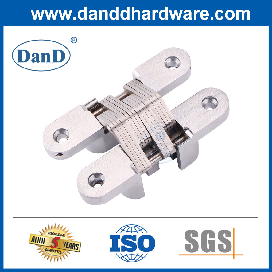 Phụ kiện phần cứng nội thất Cửa hợp kim kẽm Bản lề vô hình-DDCH007