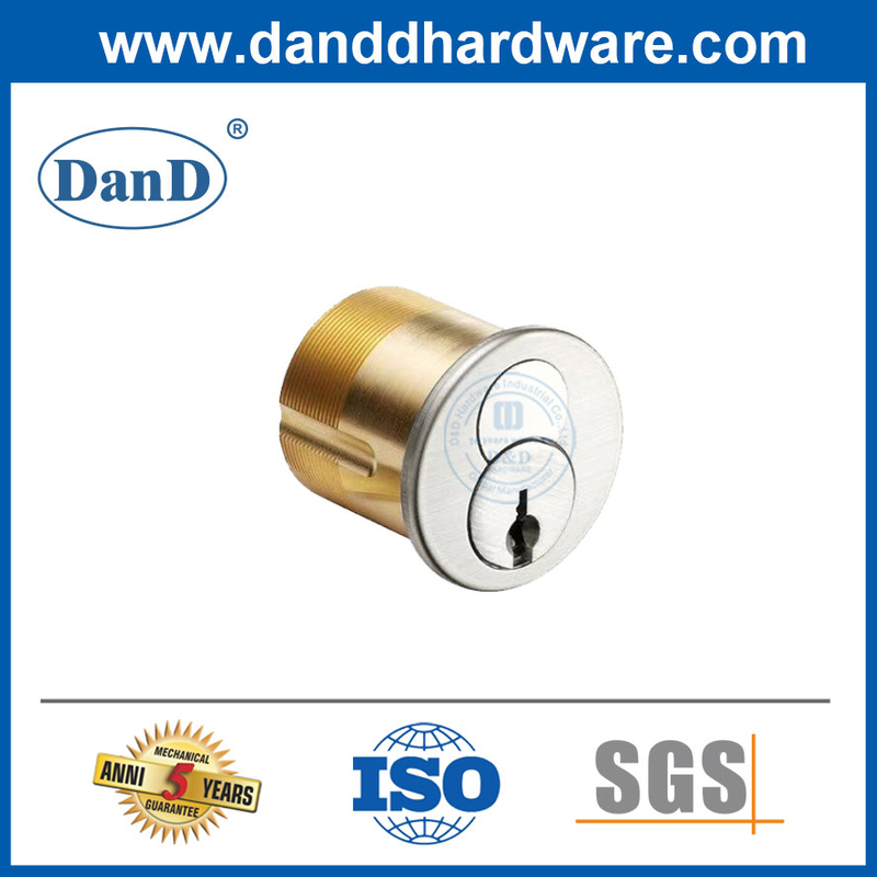 Xi lanh lõi IC Đồng thau nguyên khối ANSI 6 pin Xi lanh lõi có thể hoán đổi cho nhau-DDLC013