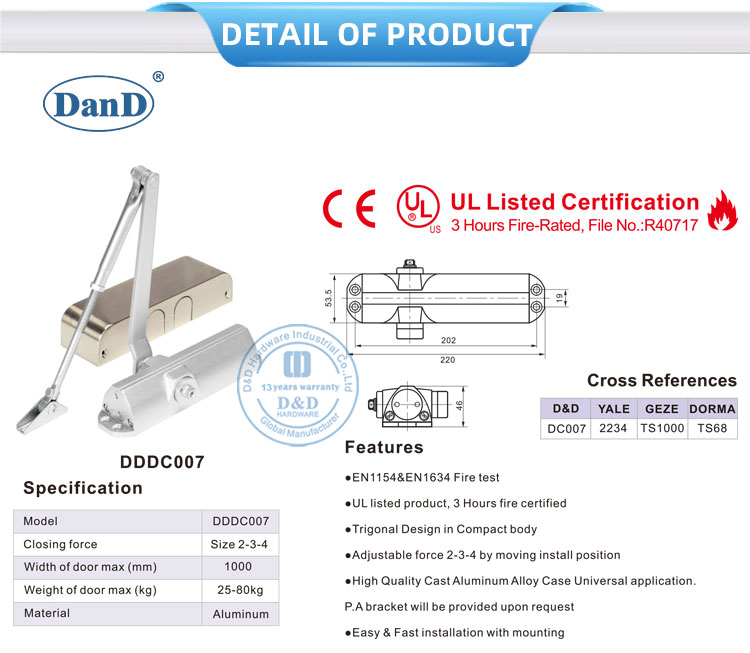 đóng cửa 180 độ