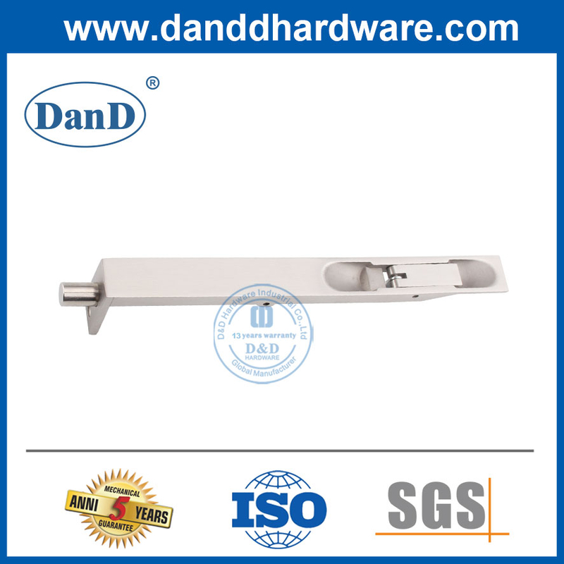 Bu lông xả hành động đòn bẩy che giấu lớp SS 304 cho cửa gỗ-DDDB001