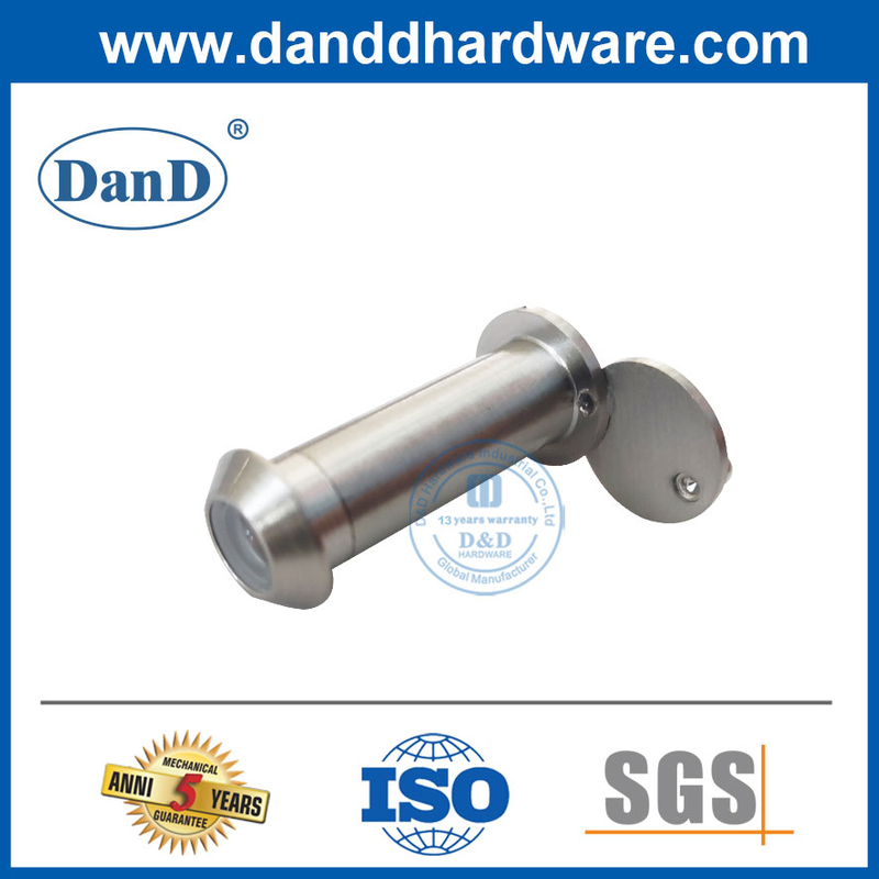 Lỗ nhìn trộm cửa trước mạ niken 160 độ có nắp-DDDV001