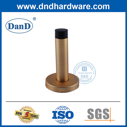 Chặn cửa phòng tắm bằng đồng thau Satin hiện đại Chặn cửa cao