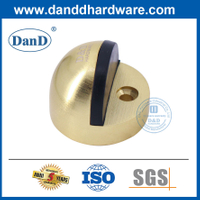 Chặn cửa bên ngoài bằng đồng thau Satin Hợp kim kẽm Chặn cửa hiện đại-DDDS002