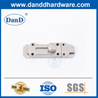 Hợp kim kẽm Satin Niken Cửa phòng tắm Bu lông bề mặt cửa thương mại -DDDB025