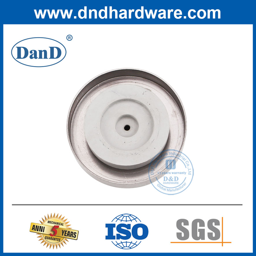 Chặn cửa treo tường Nút chặn cửa tròn bằng thép không gỉ hiện đại-DDDS023