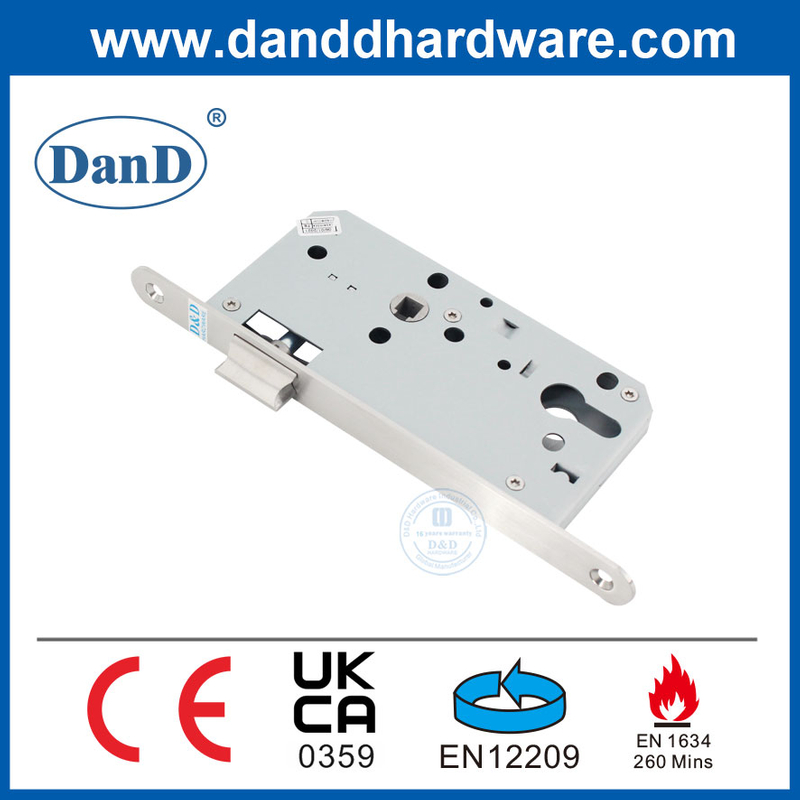 Bán Hot EN12209 5572 Khóa chốt cửa mộng bằng thép không gỉ Body-DDML011R-5572