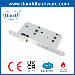 CE Bên trong tay nắm cửa phòng tắm bằng thép không gỉ Khóa cửa mộng-DDML012R-5578