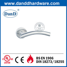 Tay nắm cửa đòn bẩy chống cháy SS304 cấp 4 cho cửa gỗ-DDTH005