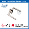 Tay Nắm Cửa Trang Trí Bạc 304 Vuông Hoa Hồng-DDTH020