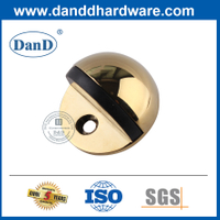 Nút chặn cửa bằng vàng nửa vầng trăng bằng đồng thau được đánh bóng-DDDS001