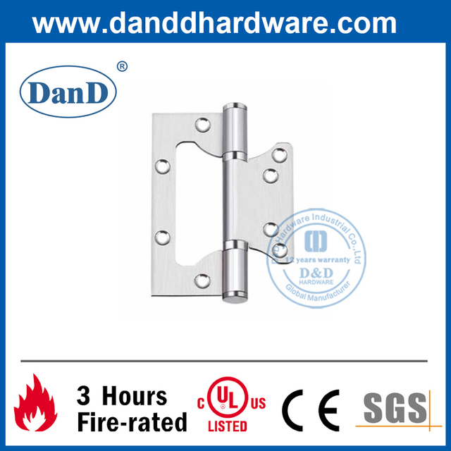 Bản lề gấp đôi bằng thép không gỉ 304 cho cửa kim loại rỗng- DDSS026