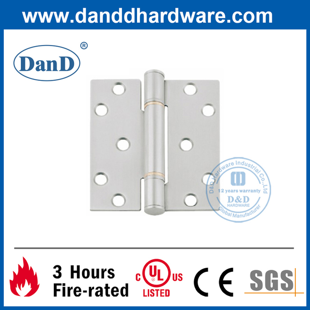 Bản lề cửa thương mại 4 inch ba đốt ngón tay Bản lề cửa-DDSS039