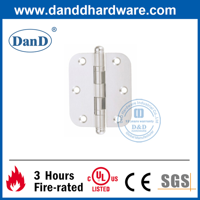 Bản lề cửa bi đôi SS304 kiểu Euro- DDSS046