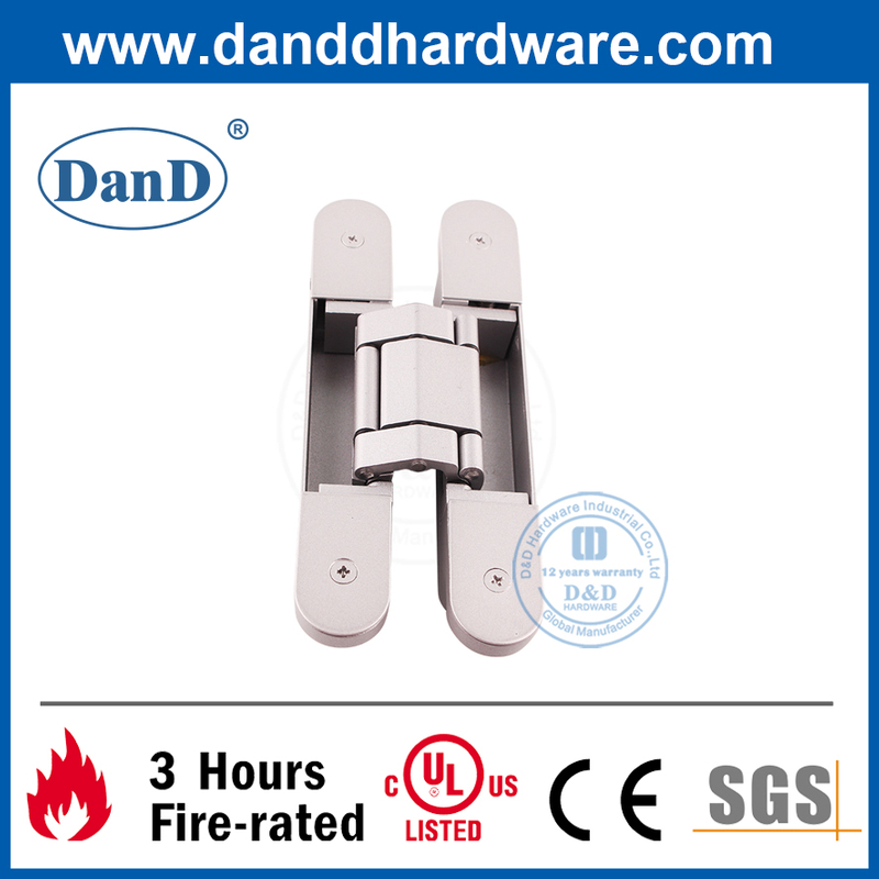 Bản lề cửa giấu 3D nặng bằng hợp kim kẽm cho cửa bên trong-DDCH008-G80
