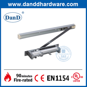 Máy đóng cửa thủy lực trượt giấu lò xo nhôm-DDDC009