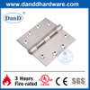 Bản lề cửa gỗ chống cháy hoàn toàn bằng thép không gỉ UL 304-DDSS002-FR-4.5X4.5X3