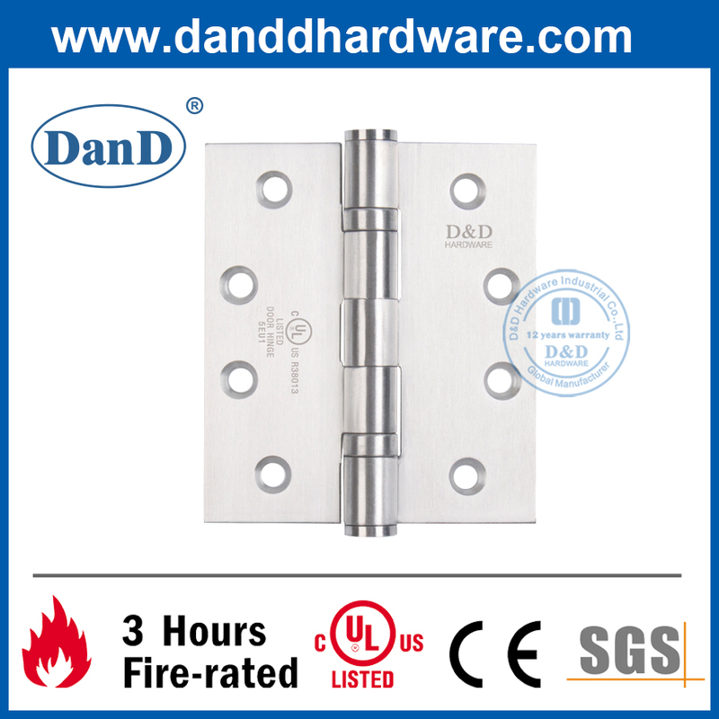 Vòng bi đôi hạng nặng bằng thép không gỉ UL 201 cho cửa chống cháy-DDSS006-FR
