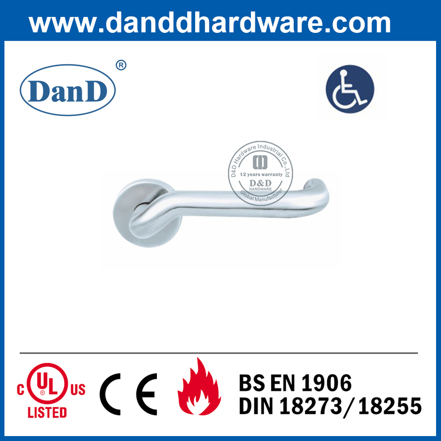 Thép không gỉ 304 hạng nặng vô hiệu hóa thanh nắm an toàn cho phòng tắm-DDTH038