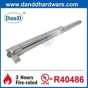 Phần cứng thoát hiểm bằng thép không gỉ được liệt kê UL Thiết bị thoát hiểm vành chống cháy-DDPD003