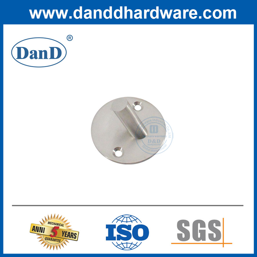 Móc phòng tắm Móc treo áo khoác vàng đen Móc treo khăn treo tường-DDTC013