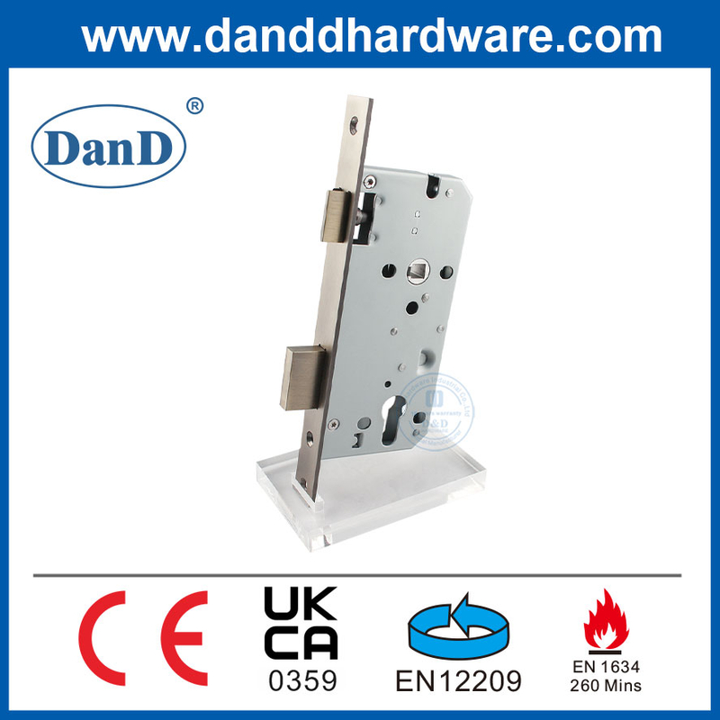 CE EN12209 Khóa cửa an ninh bằng gỗ của khách sạn được xếp hạng chống cháy-DDML009-5572