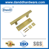 Bộ tay nắm phần cứng cửa trượt bằng đồng thau Satin Thép không gỉ màu vàng bên ngoài-DDBD103