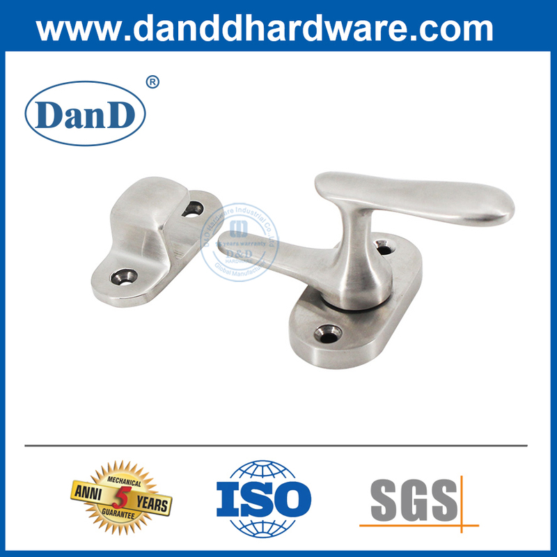 Hợp kim kẽm Bảo vệ an toàn Chốt lối vào Thép không gỉ Màn hình kim loại Bảo vệ cửa-DDDG013