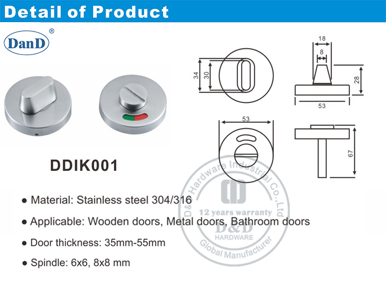 Chỉ báo phòng tắm-DDIK001