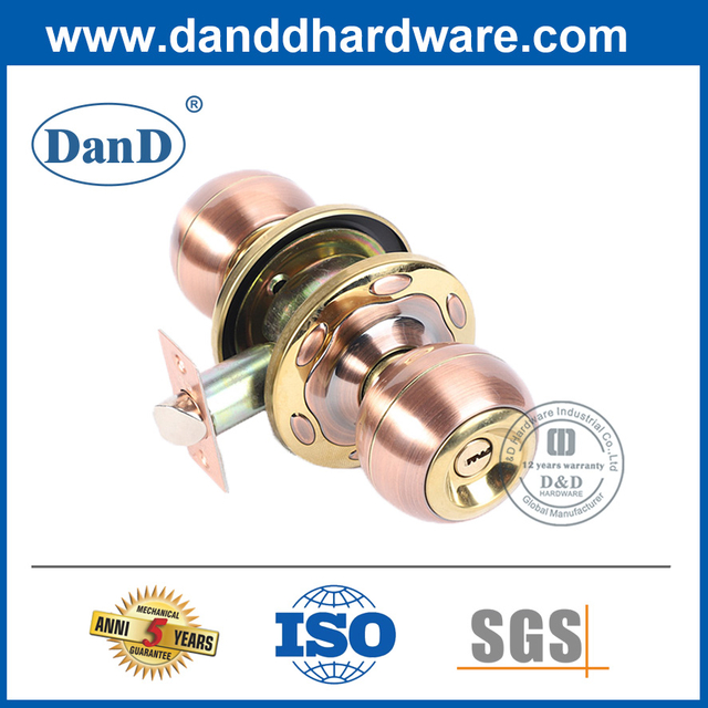 Núm cửa mạ vàng và đồng cổ bằng hợp kim kẽm-DDLK054