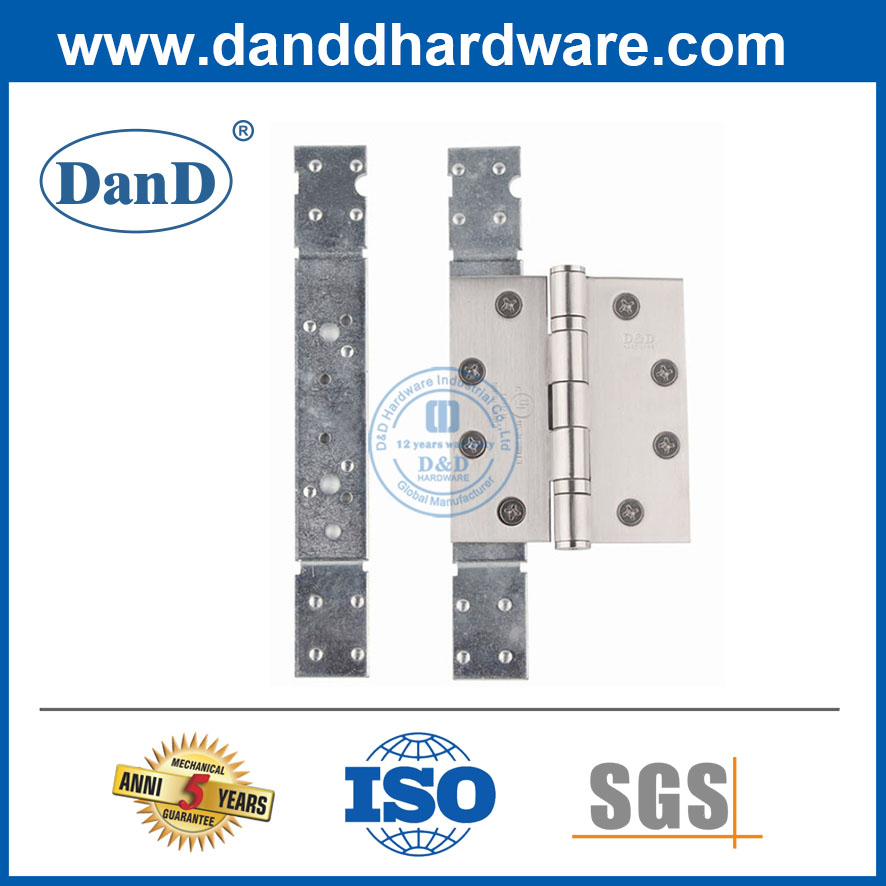 Tấm gia cố bản lề cửa cho khoảng cách lỗ bản lề 4 inch-DDHR003