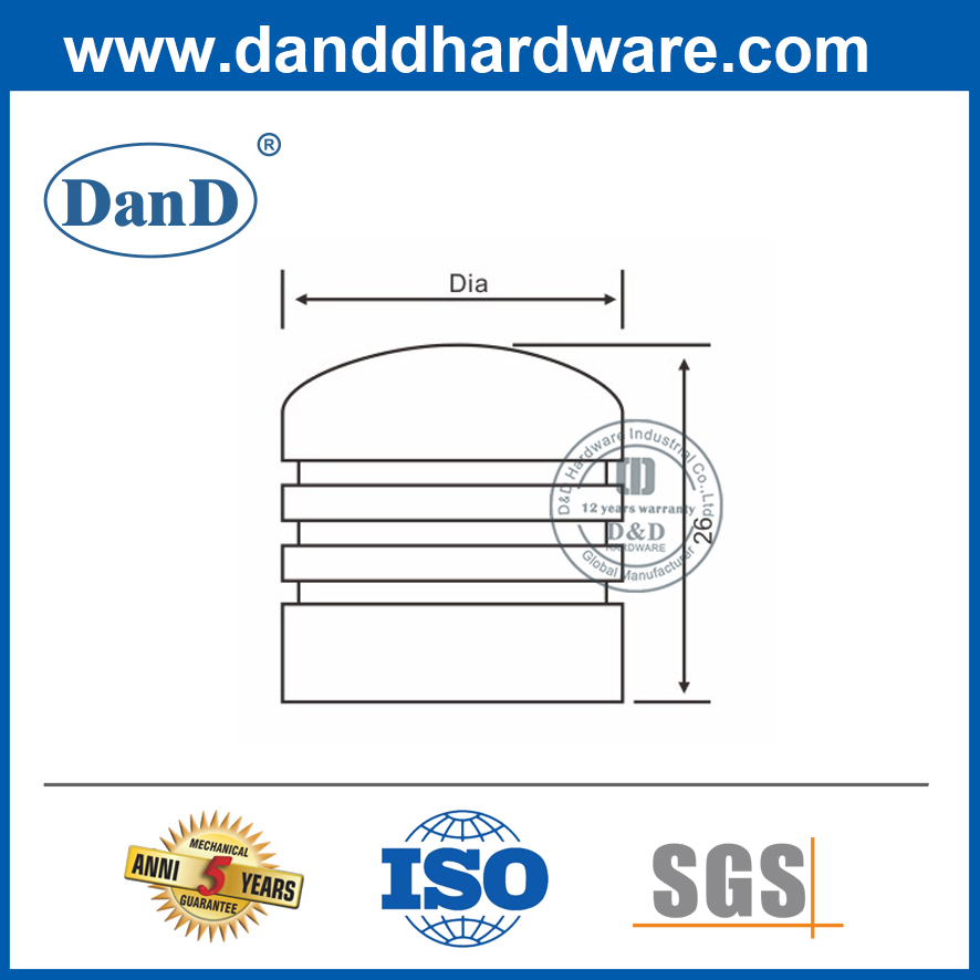 Tay nắm núm nội thất bằng thép không gỉ đặc biệt-DDFH005