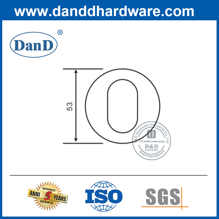 Escutcheon-DDES004 bằng thép không gỉ