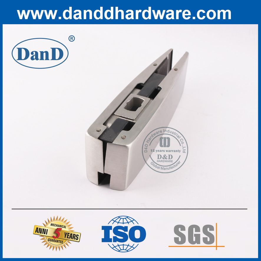 Thiết kế mới Miếng vá đáy SS304 cho cửa kính khách sạn-DDPT006