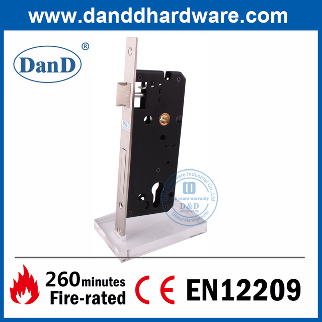 Khóa cửa ra vào thân màu đen SUS304 mới-DDML016-4585