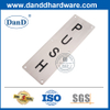 Tấm biển đẩy dạng tròn bằng thép không gỉ cho cửa gỗ-DDSP006