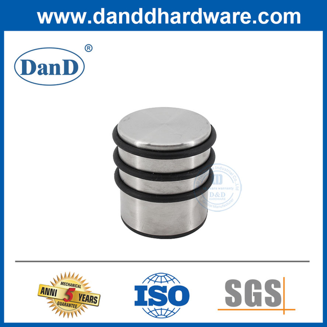 Nút chặn cửa cao su khách sạn SS304 Nút chặn cửa nặng cho tòa nhà văn phòng-DDDS041