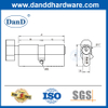Xi lanh khóa núm đậu phộng chất lượng cao Euro Xi lanh cửa đơn Lock-DDLC014