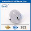 Hợp kim kẽm Satin Chrome Chặn cửa bên trong Nút chặn cửa độc đáo-DDDS004
