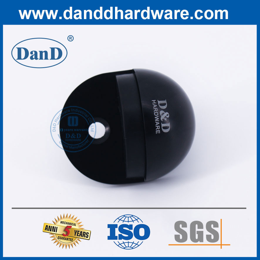 Chặn cửa trước bằng thép không gỉ Chặn cửa màu đen Security-DDDS003