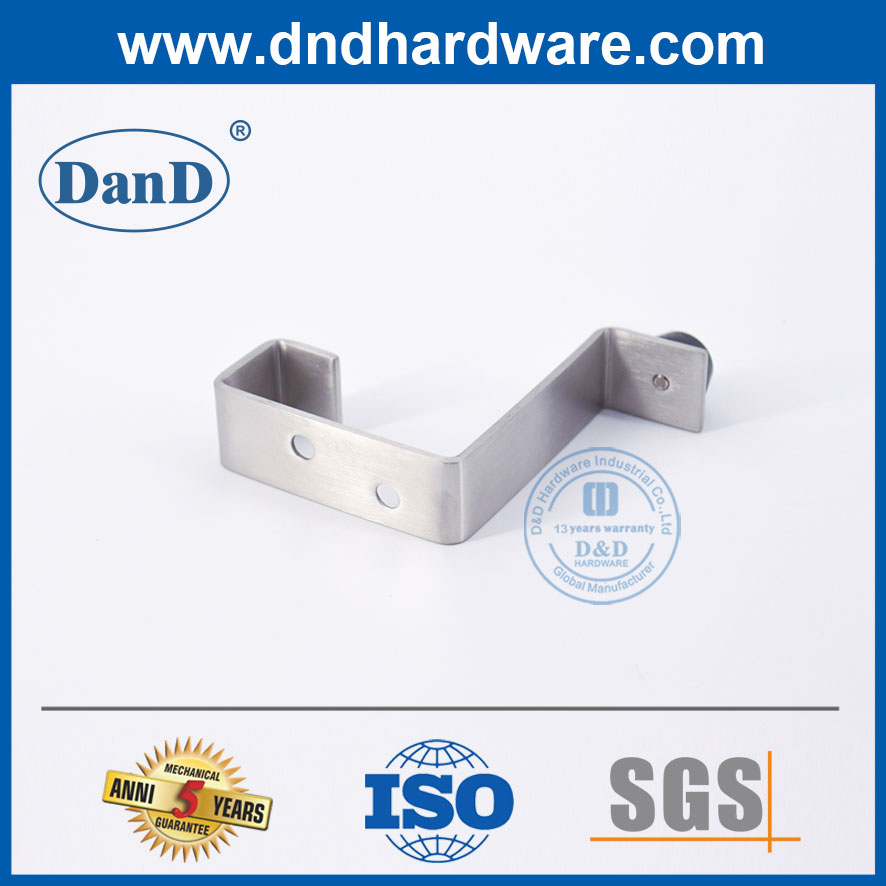 Nút chặn cửa nhà vệ sinh công cộng bằng thép không gỉ có móc treo tường cho cửa-DDDS025