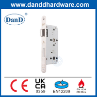 Chứng nhận CE Khóa chống cháy Khóa mộng bằng thép không gỉ cho phòng tắm-DDML012R-5578