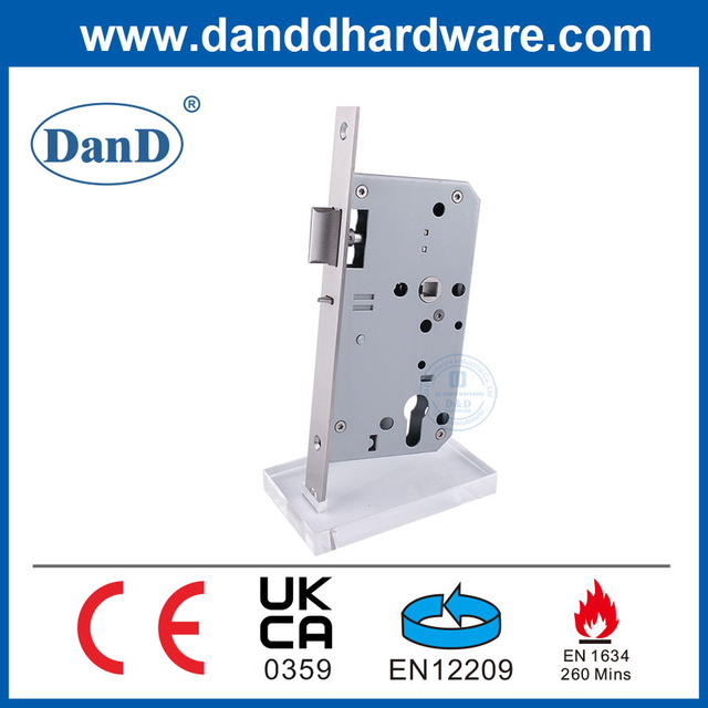 Thiết kế đơn giản Khóa cửa bảo mật cao CE Khóa chốt đêm-DDML014-6072