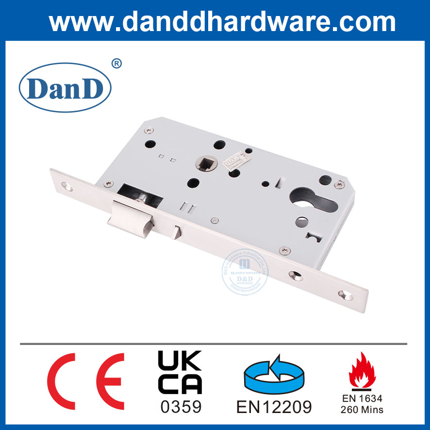 Chứng chỉ CE EN1670 Khóa mộng Phần cứng Khóa chốt ban đêm-DDML014-5572