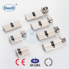 Xi lanh khóa cửa bằng đồng thau nguyên khối mở đơn Euro nửa xi lanh có ngón tay cái-DDLC009