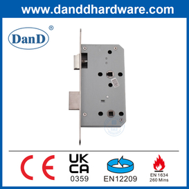 EN12209 CE Europrofile Khóa tay nắm cửa An ninh Khóa cửa phòng tắm-DDML012R-6078