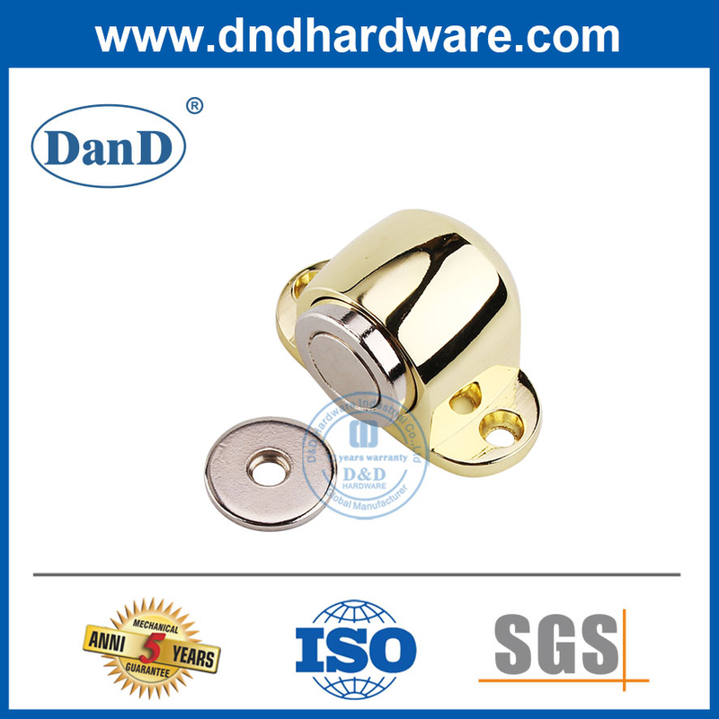 Thiết kế mới Đồng thau đánh bóng Hợp kim kẽm Vàng Magentic Cửa thương mại cho tòa nhà văn phòng-DDDS031