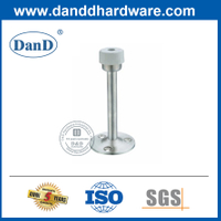 Nút chặn cửa an ninh tốt nhất bằng thép không gỉ màu bạc cho cửa gỗ-DDDS018