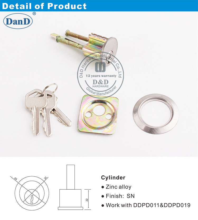 Xi lanh làm việc với phần cứng chốt-D và D
