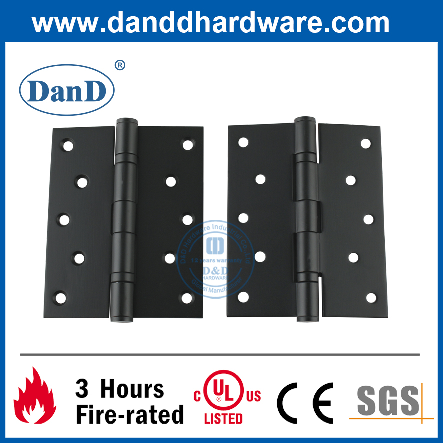 Phụ kiện phần cứng cửa chống cháy thương mại CE UL Lớp 304 Matt Black -DDDH002 
